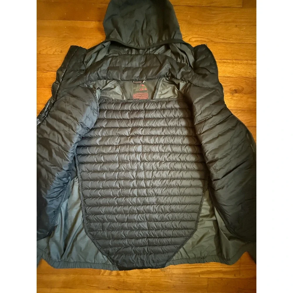 The North Face Summit Series Hybrid Jacket 800 Pro Down Black Grey Mens Large